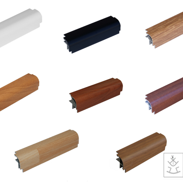 Multiangolo 90°per zoccolo h100 vari colori | Volpato